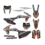 ENARUI Graphics Kit Stickers Decals for 2016 2017 2018 KTM 125 150 250 300 350 450 500 SX SXF XC XCF...