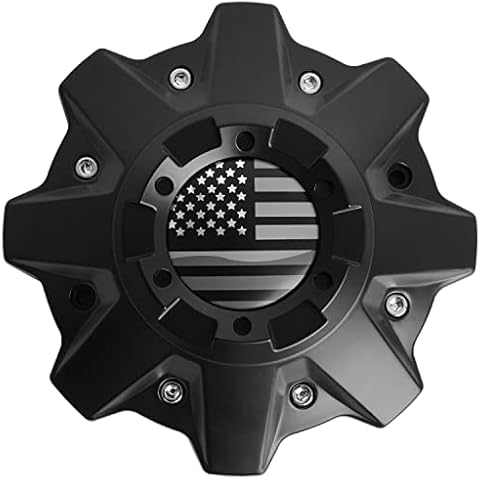 KitsPro Wheel Center Caps for Fuel Offroad Rim 1002-53B Logo Cap M-447 Replacement Hub Cap, Pack of 1 Cover