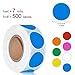 Hoewina 3500 Pcs Colored Dot Stickers, 3/4
