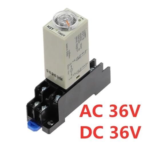 Temporizador H3Y-2 para solucionar fallos de arranque DC 36V de 5S 2