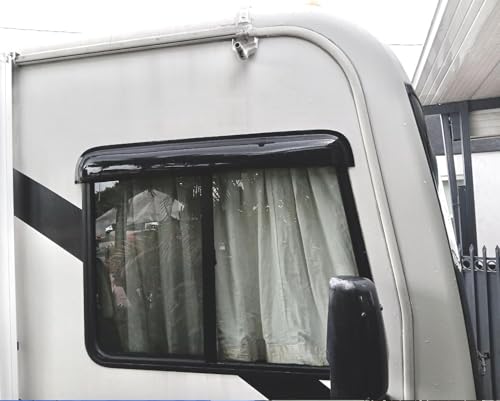 Image of 43 inch(Not Wider Than 41.8 inch) Sunroof Wind Deflector,Universal Fit Tinted Moonroof Visor for Deflecting Noise, Rainy and Windy Weather,Car Accessories Sun Shade Waterproof Double Side Tape RN110