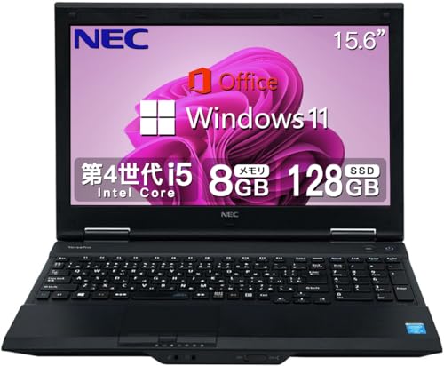 SSD✨NECノートパソコン✨Core i5 第４世代✨Windows11⑤93 中古デスクトップ NEC Mate MUM29/L-5 Windows11 Pro Core i5