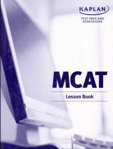Kaplan Test Prep MCAT Lesson Book (2007) B0013J24VK Book Cover