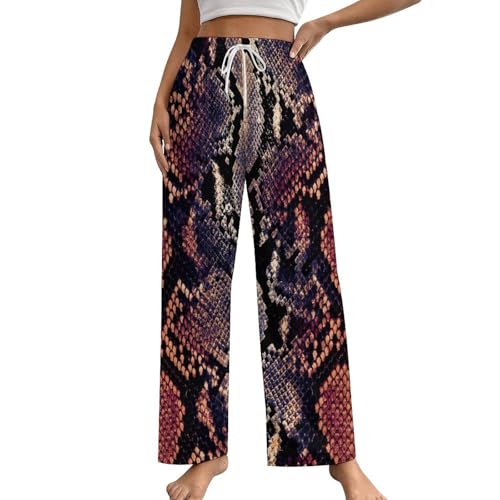 Bas de pyjama femme avec poches serpent fini les nuits chaudes