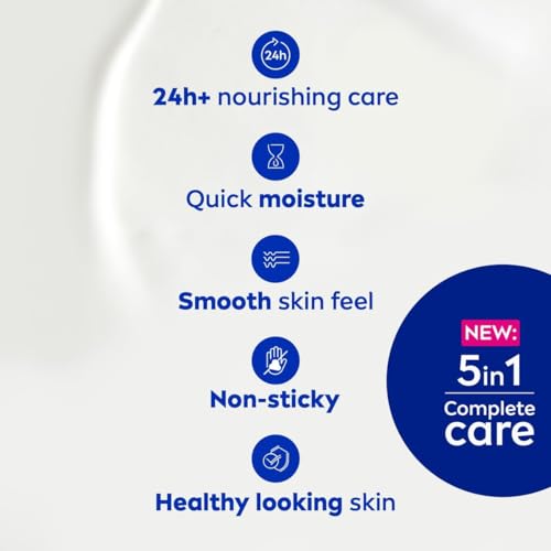 Piel Seca Hidratada con NIVEA Crema de Ducha Corporal Pack Familiar 4