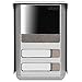 Vibell SALEM MULTI Telefonillo Portero Automatico de Superficie de 2 Familias 2...