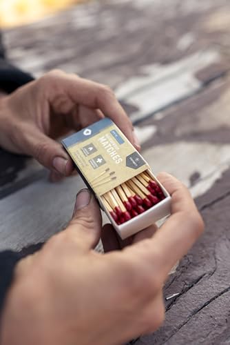 stansport waterproof matches - 4 pack