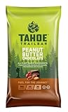 Tahoe Trail Bar, Plant-Based Natural Energy Bar (2.22 Ounce Protein Bar, 12 Count) High Protein Non-