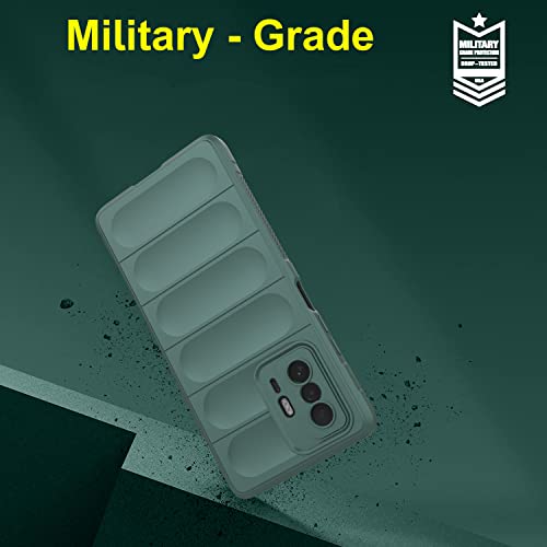 Image of Amazon Brand - Solimo Cover for Mobile Phone (Silicone Dark Green)