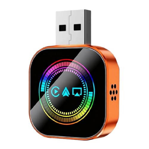 Dongle USB y adaptador inalámbrico Carplay con Android Auto para actualización de coche
