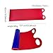 kowaku Rollable Soft Skis Sheet Sledding Equipment with Handles Accessory for Skiing Grass Wear Resistant Multifunctional Foldable, 137x42cm