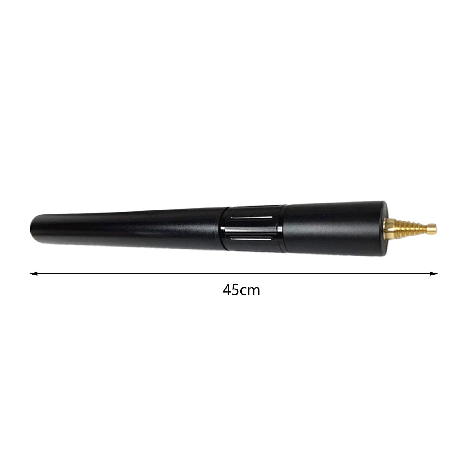 Extensor de Taco de Billar Telescópico de Aluminio Aleación Adaptador Universal para Billares Accesorio de Mango Cómodo Adecuado para Jugadores de Bil