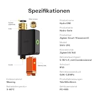 SONOFF SWV-ZFE Hydro ONE Zigbee Bewässerungscomputer, Messinganschluss, wetteradaptive Bewässerung mit Durchflussmesser, 4×AA, Zigbee-Hub erforderlich, kompatibel mit Home Assistant – Ansicht 9