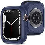 Amizee Cover Compatibile con Apple Watch Series 8 Series 7 45mm SE Series 6 Series 5 Series 4 44mm...