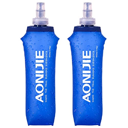 Azarxis TPU Soft Flask Collapsible Water Bottles