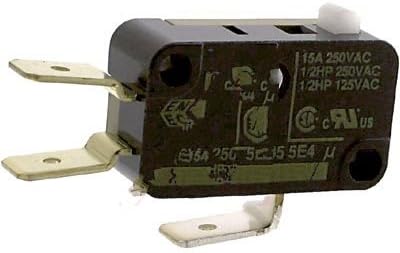 Johnson ElectricXGG2-88Z1, Switch, Miniature SNAP Action MICROSWITCH, 10A 125/250 VAC, PIN Plunger .250 QUI