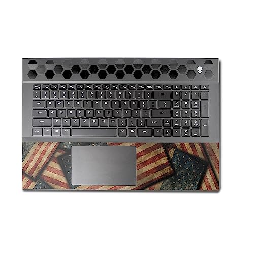 Image of MightySkins Skin Compatible with Alienware M18 R1 (2023) Full Wrap Kit - Vintage American | Protective, Durable, and Unique Vinyl Decal wrap Cover | Easy to Apply & Change Styles | Made in The USA