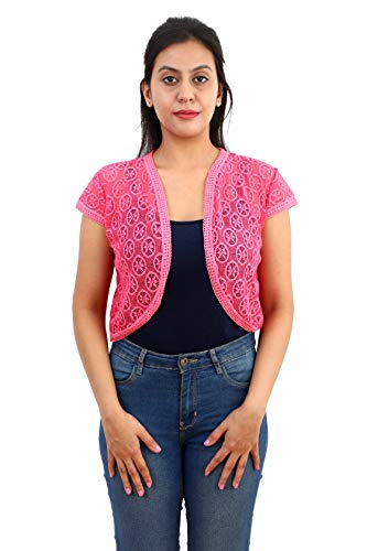 Image of CETC Women's Lace Open Front Cardigan Shrug (Pack of 2)