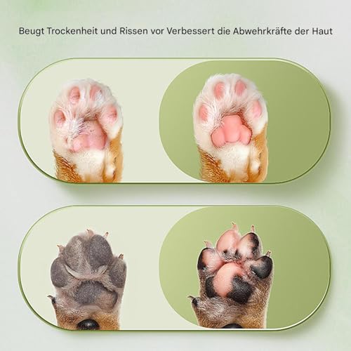 Youding Balsam für die Ballen von Hundepfoten | 30ml Pflegeöl für Katzenpfoten - Milde Reparierende Und Nährende Pflege Für Katzenkrallen Und Welpenpfoten Bei Trockenen Rissigen Ballen
