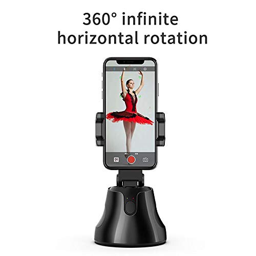 Cucudy Suporte de rastreamento automático de selfie portátil Suporte de rastreamento de objeto de 36