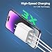 iPhone 17 16 15 Charger: Fast Charging - Type C Chargers - USB C Charger i Phone 17 Charging with 2 Pack Cable for iPhone 17/17Pro Max 16/16 Plus/16 Pro/16 Pro Max/iPhone
