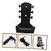 Toyvian Metal Guitar Wall Hanger Protective Sleeve Hook for Ukulele Electric Guitar No-drill Installation Space-saving Design Fit for All Instruments