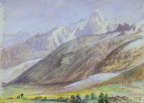 Pintura mural en lienzo de montaña para crear un ambiente relajante en tu dormitorio de diseño
