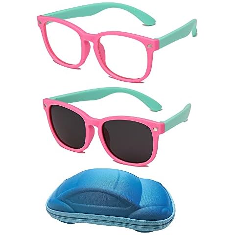 Gafas Flexibles Anti-azul Claro Para Niños Y Niñas Cover