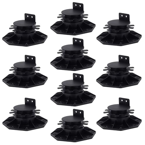 10PCS Adjustable Plastic Pedestal Paver(1.37