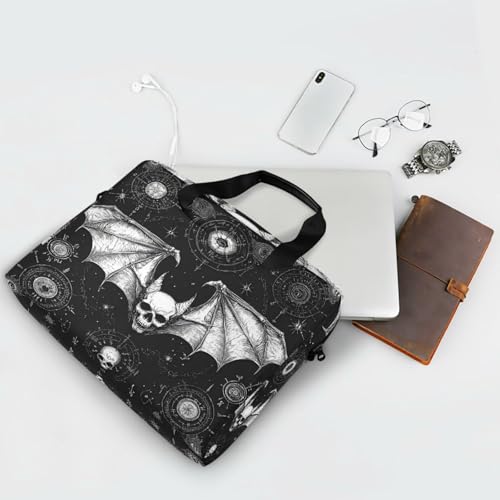 Bolsa para laptop cruzada portátil 15.6 pulgadas negra miniatura 7
