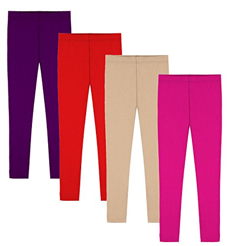 Fomann Warm Baby Leggings 4 Pk Toddler Winter Soft Leggings For Baby Girl (Combo 3, S (Height 35 To 43 Inch, Age 2-4 Years)) #TOP13