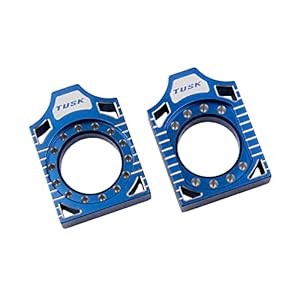 Tusk Racing Axle Block Blue For Yamaha Yz450F 2010-2023 11 41l35bugdcl. sl500 . ss300