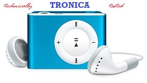 Tronica Bold MP3 Player (Blue)