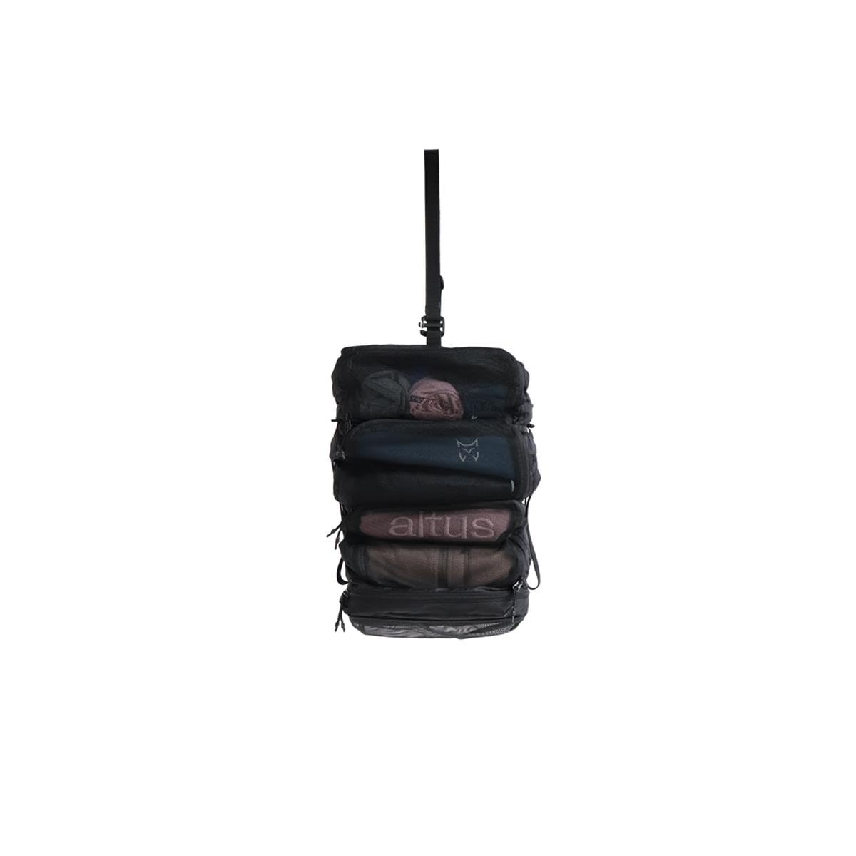 ALTUS Armadio organizer da viaggio armadio portatile | 3 scomparti |