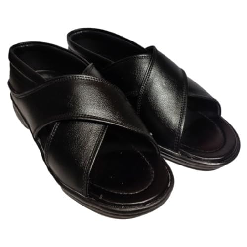 Image of Mens Fashion Sandals Casual Fisherman Sporty Summer Closed Comfortable Toe Sandals with Premium PU Padding And Synthetic Leather Sandal