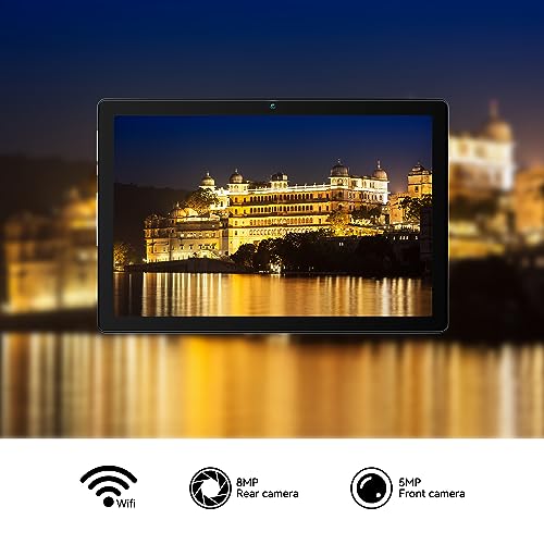 HiGrace Tablet 10 inch, Android 13 Go Tablet with 6GB RAM + 64GB ROM, 1280 * 800 IPS, 5000mAh Battery, Dual Camera, Quad core, Wi-Fi (Grey) - Image 5