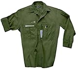 Commando Industries CI Traveller Hemd mit vielen Taschen Outdoorhemd Reisehemd Freizeitshirt Verschiedene Ausführungen (L, Oliv)