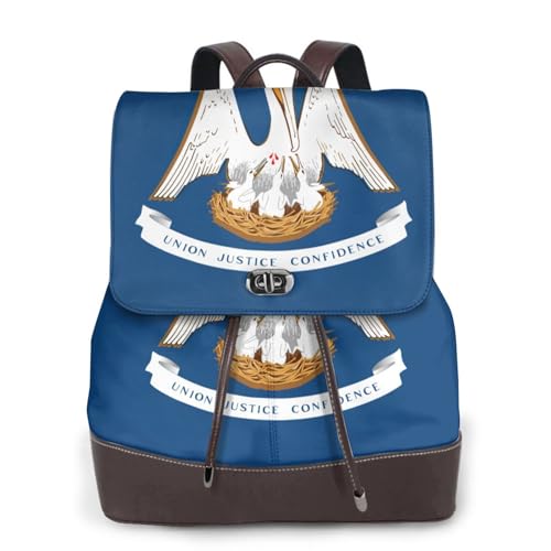 Sac à dos ordinateur cuir Louisiane de voyage et randonnée