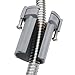 safycaby 1 PCS Kitchen Faucet Fixing Nut Plastic Faucet Lock Nut Anti Loosening Nut Faucet Tool for Kitchen and Bathroom (Gray)
