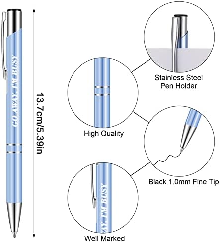FANTESI 8 Pcs Ballpoint Pens Funny Pen Cheeky Novelty Pens Rude Stationery Pens Retractable Ballpoint Pens for Colleagues Teachers Adults Women & Men Students