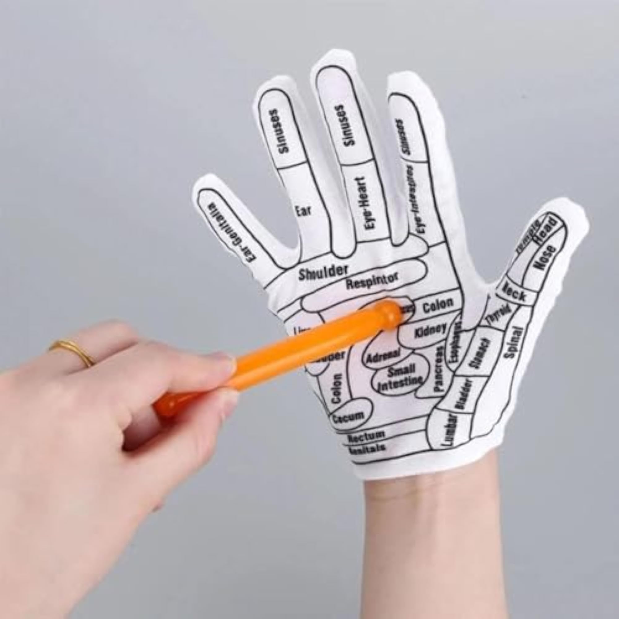 Reflexology Socks and Gloves Tool Set Acupoint for Beginner Adults Style A
