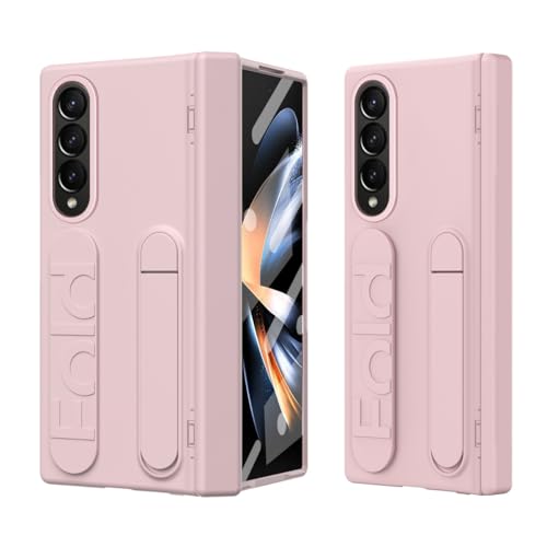 Coque Samsung Galaxy Z Fold 4 anti-choc rose avec protection écran intégrée