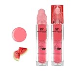 Beauty Forever Fruity Roll on Lip Gloss, Moisturising & Hydrating, Available in 4 Flavours, 6ml (Watermelon)