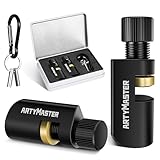 ArtyMaster Stair Gauges with Rubber Pad – Stair Gauges for Framing Square & Circular Saw – Framing Jig Square Stops – Circular Saw Guide – Carpentry Jig Stops