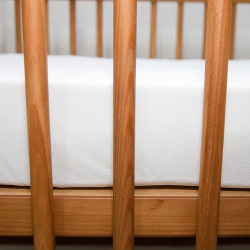 Capa Protetora Lençol Superior Para Colchão Berço Impermeável Padrão Americano Baby Cor Branco Unise