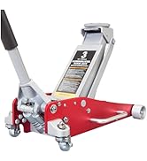 Amazon.co.jp: BIG RED フロアジャッキ 3t 油圧式 最低位100mm/最高位 