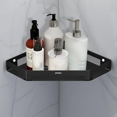Plantex Corner Shelf for Bathroom/Stainless Steel Multipurpose Co...