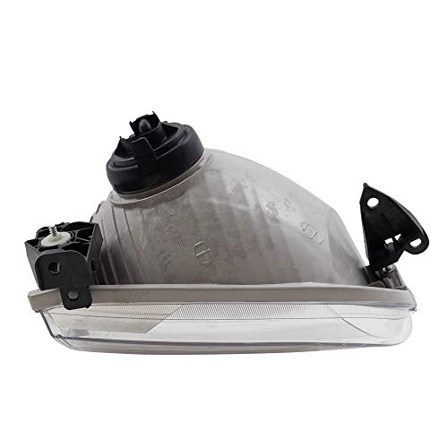 Brock Replacement Driver And Passenger Side Halogen Headlight Assembly Set Compatible With 2001-2004 Sequoia & 2004 Tundra Double Cab #TOP5