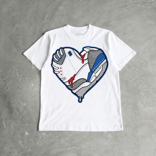 Image of DopeSkill Graphic Tee Streetwear Hip Hop Hypebeast Unisex T-Shirt Sneaker Colour Matching Shirts Rapper Mouth