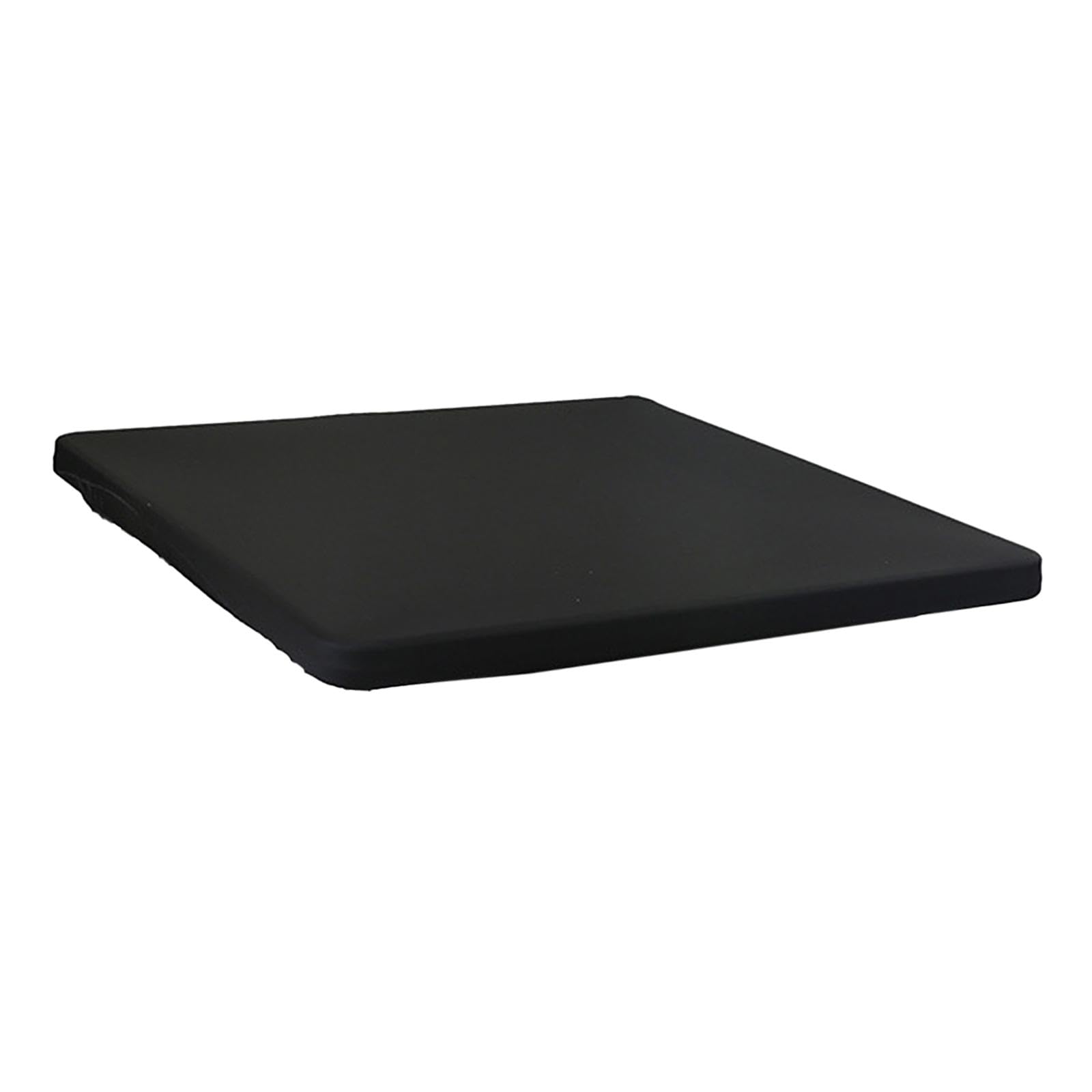Square Table Cover Stretchable Elastic Tablecloth for Dinner Party End Table Black-image-21